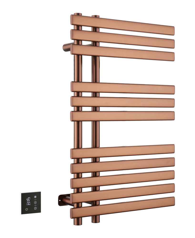 Полотенцесушитель электрический сухой VENTURO COPPER BRUSHED – фото