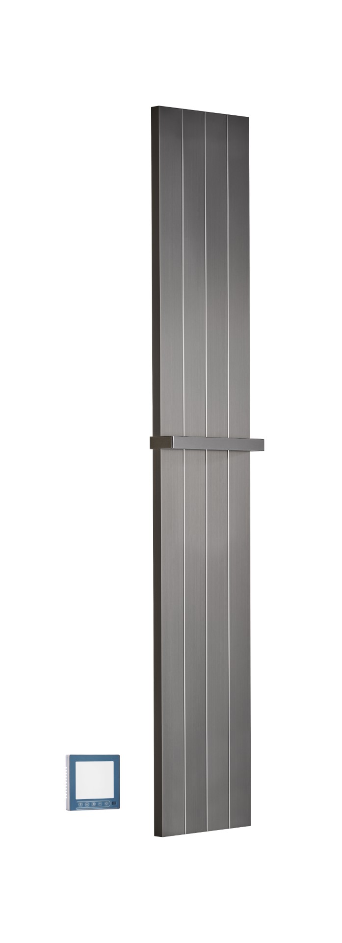 Полотенцесушитель электрический FLAT GUN METAL – фото