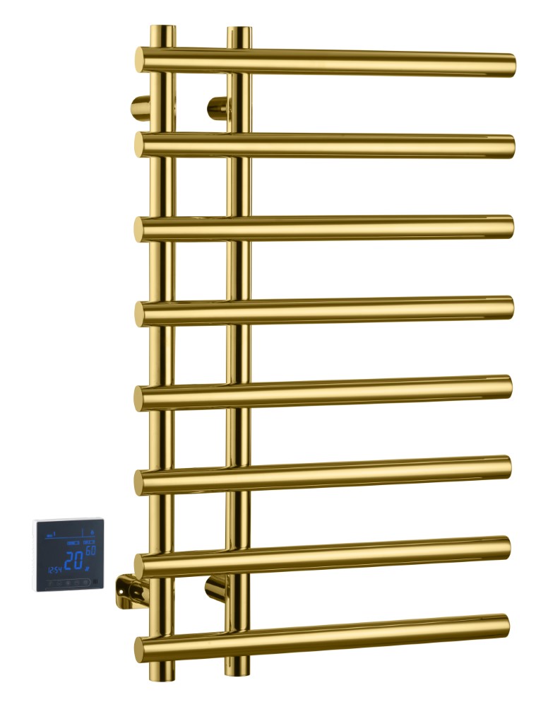 Полотенцесушитель электрический круглый сухой GOLD – фото