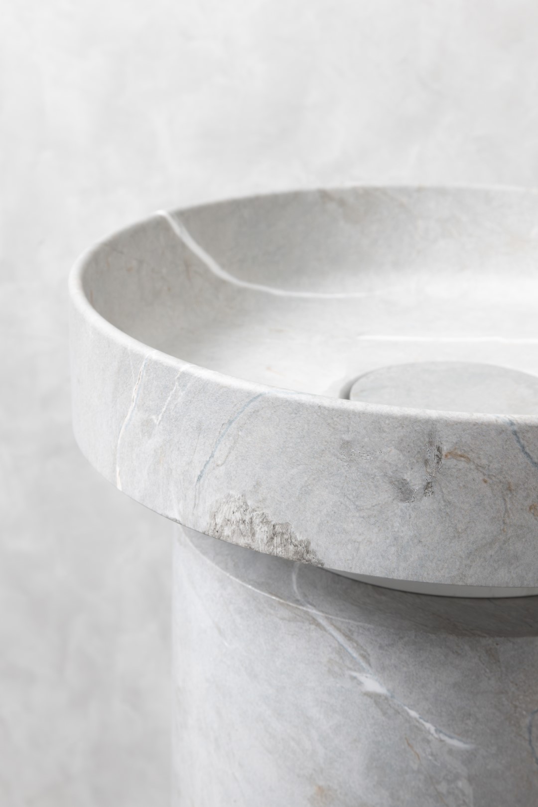 Раковина накладная Corian 400*130 Amani Grigio – фото 6