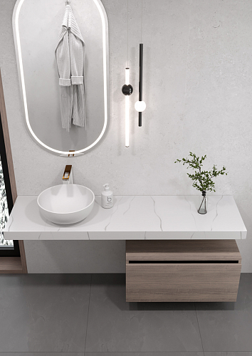 Тумба под столешницу 80см LIGHT OAK VALLESSI UNO-S