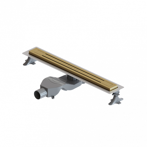 Душевой лоток Premium Trendy 60см, нерж.сталь МАТ. ЗОЛОТО   DP 060 21 09 S11