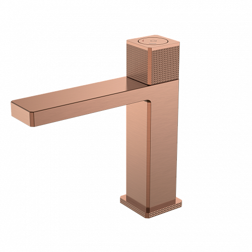 Смеситель автоматический для раковины QUAD COPPER BRUSHED