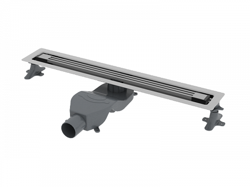 Душевой лоток B&T INFINITY 80см, нерж.сталь ХРОМ   DT 080 01 20 S11